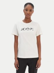 JOOP! T-Shirt Tanna 30100842 Écru Regular Fit. T-shirty damskie JOOP!, bez wzorów, z bawełny, bez kołnierzyka, bez ramiączek. Za 329.99 zł.