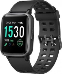Smartwatch Umax U-Band P2 Czarny (UB530). Czarne zegarki smartwatch Umax, bez wzorów. Za 70.87 zł.