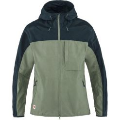 Kurtka outdoor męska Fjallraven High Coast Wind Jacket. Czarne kurtki męskie Fjällräven, m, bez wzorów, z bawełny, klasyczne, bez kaptura. Za 903.60 zł.