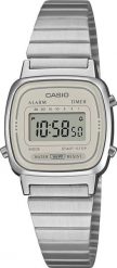 Zegarek Casio Zegarek damski Casio LA670WEA-8AEF srebrny. Szare zegarki damskie Casio, srebrne. Za 165.96 zł.