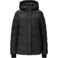 Kurtka narciarska damska Whistler Cheno W-PRO 10000. Czarne kurtki sportowe damskie Whistler, bez wzorów, bez ramiączek, bez kaptura, narciarskie. Za 589.99 zł.