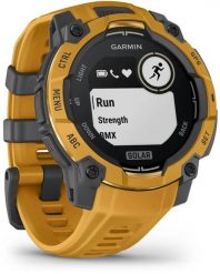 Zegarek sportowy Garmin Instinct 3 Solar - 45mm Pomarańczowy (010-02934-02). Brązowe zegarki sportowe Garmin, bez wzorów. Za 1,480.99 zł.