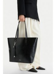Lasocki Torebka CEO-LSK-X-002-09 Czarny. Czarne shopperki damskie Lasocki, bez wzorów, z materiału, bez dodatków. Za 199.99 zł.