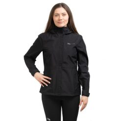 Kurtka trekkingowa damska Minimalist Women. Czarne kurtki sportowe damskie Marmot, s, bez wzorów, bez ramiączek, bez kaptura, trekkingowe. Za 811.92 zł.