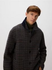 Kurtka z wełną - wielobarwny. Kurtki męskie Reserved, l, bez wzorów, z tkaniny, bez kaptura. Za 399.99 zł.