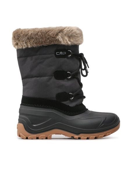 CMP Śniegowce Nietos Low Wmn 3Q78956 Czarny. Czarne śniegowce damskie CMP, z materiału, bez zapięcia. Za 269.99 zł.
