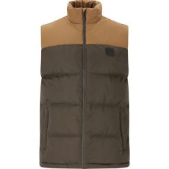 Kurtka puchowa bez rękawów Whistler Jokub. Brązowe kurtki męskie Whistler, m, bez wzorów, z materiału, eleganckie, bez kaptura. Za 255.00 zł.