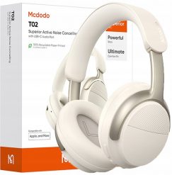 Słuchawki Avantree MCDODO SŁUCHAWKI BEZPRZEWODOWE NAUSZNE BLUETOOTH Z MIKROFONEM ANC BEŻOWE. Brązowe słuchawki bezprzewodowe Avantree. Za 139.99 zł.