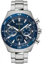 Zegarek męski Bulova 98B393 srebrny. Szare zegarki męskie Bulova, bez wzorów, srebrne. Za 1,650.00 zł.