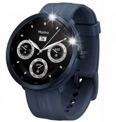 Smartwatch Maimo SMARTWATCH Maimo Watch R GPS ZEGAREK 70mai GRANAT niebieski. Niebieskie zegarki smartwatch MAIMO, bez wzorów. Za 657.78 zł.