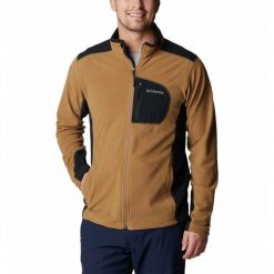 Columbia Polar Klamath Range 2013604257. Brązowe bluzy sportowe męskie Columbia, bez wzorów, z polaru, bez kaptura, trekkingowe. Za 183.99 zł.