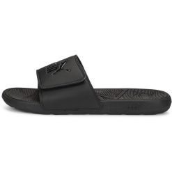 Klapki basenowe dla dorosłych Puma Cool Cat 2.0. Brązowe klapki damskie Puma, bez wzorów, z materiału, sportowe, bez obcasa, bez zapięcia. Za 176.00 zł.