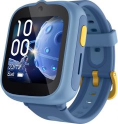 Smartwatch TCL Kidswatch Movetime MT48 niebieski o2 (451830040500). Niebieskie zegarki smartwatch TCL, bez wzorów. Za 573.34 zł.