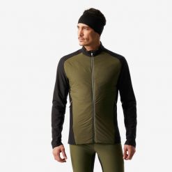 Bluza do narciarstwa biegowego męska Inovik 500. Bluzy męskie INOVIK, na zimę, l, bez wzorów, z materiału, sportowe, bez ramiączek, bez kaptura. Za 279.99 zł.