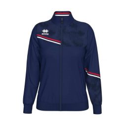 Bluza Errea Estella Kurtka Ad Damskie. Niebieskie kurtki sportowe damskie ERREA, s, bez wzorów, z materiału, bez ramiączek, bez kaptura, na fitness i siłownię. Za 190.50 zł.