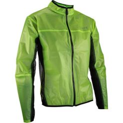 Kurtka rowerowa MTB męska Leatt RaceCover przeciwdeszczowa. Zielone kurtki męskie LEATT, l, bez wzorów, bez kaptura, rowerowe. Za 199.00 zł.