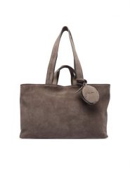 Vic Matié Torebka Heavy 1H0608T 999V090340 Szary. Szare shopperki damskie Vic Matié, bez wzorów, ze skóry, bez dodatków. Za 1,629.00 zł.