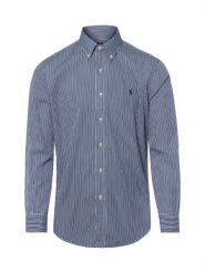 Polo Ralph Lauren koszula codzienna Mężczyźni Regular Fit Bawełna niebieski, XXL. Niebieskie koszule męskie Polo Ralph Lauren, m, bez wzorów, z bawełny, bez kołnierzyka, bez ramiączek. Za 689.95 zł.