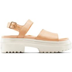 Sandały Converse Chuck Tlr As Lugged Heel Sandal. Brązowe sandały męskie Converse, bez wzorów, z materiału, bez zapięcia. Za 390.00 zł.