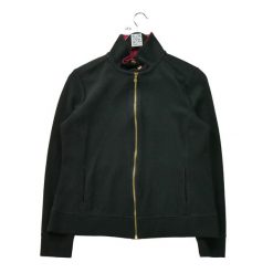 Second life - Damski czarny sweter rozpinany - Jak nowy. Czarne kardigany damskie Ralph Lauren, bez wzorów, bez kołnierzyka. Za 106.46 zł.