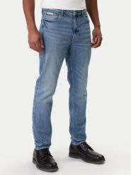 Calvin Klein Jeans Jeansy LV04RE700G Niebieski Slim Fit. Niebieskie jeansy męskie Calvin Klein Jeans, z bawełny. Za 489.99 zł.