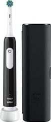 Szczoteczka rotacyjna Oral-B Pro 1 Black + Etui czarny. Czarne szczoteczki elektryczne Oral-B. Za 179.90 zł.