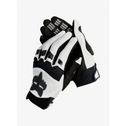 Rękawiczki rowerowe męskie Fox Dirtpaw Glove. Białe rękawiczki męskie FOX, bez wzorów. Za 197.99 zł.