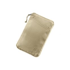 Portfel turystyczny Deuter Travel Wallet - desert. Brązowe portfele męskie Deuter, bez wzorów. Za 161.99 zł.