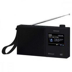 Radio Sencor Radio cyfrowe DAB+,FM RDS SRD 7790B LCD 2,4 Bluetooth Akumulator. Radia Sencor. Za 156.65 zł.