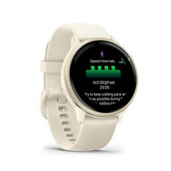 Second Life - Zegarek smartwatch Garmin vívoactive 6 Gold - Stan Doskonały. Białe zegarki męskie Garmin, bez wzorów. Za 1,169.09 zł.
