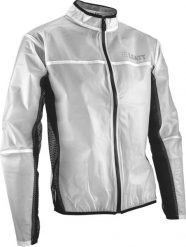 Kurtka rowerowa MTB męska Leatt RaceCover przeciwdeszczowa. Białe kurtki męskie LEATT, l, bez wzorów, z materiału, bez kaptura, rowerowe. Za 199.00 zł.