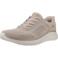 Buty SKECHERS BOBS SQUAD CHAOS Rose. Czerwone obuwie trekkingowe damskie Skechers, z syntetyku, bez zapięcia. Za 364.99 zł.