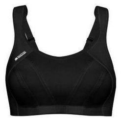 Biustonosz treningowy Shock Absorber Active Multi. Czarne bielizna sportowa damska Shock Absorber, bez wzorów. Za 169.99 zł.