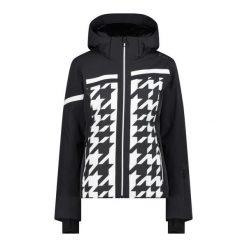 Kurtka damska narciarska CMP 33W0306. Białe kurtki sportowe damskie CMP, xs, bez wzorów, z poliesteru, bez ramiączek, bez kaptura, narciarskie. Za 849.99 zł.