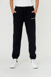 JUICY COUTURE Czarne damskie spodnie Sora, Rozmiar S. Czarne spodnie dresowe damskie Juicy Couture, bez wzorów, z dresówki. W wyprzedaży za 299.99 zł.