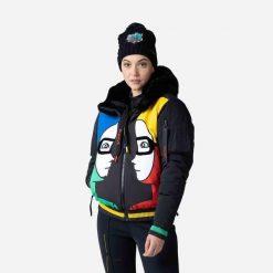 Kurtka narciarska damska Rossignol W Space Bomber Jacket. Białe kurtki sportowe damskie Rossignol, na zimę, s, bez wzorów, bez ramiączek, bez kaptura, narciarskie. W wyprzedaży za 2,429.00 zł.