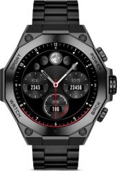 Smartwatch Ksix Titanium Czarny (S1906685). Czarne zegarki smartwatch KSIX, bez wzorów. Za 395.54 zł.