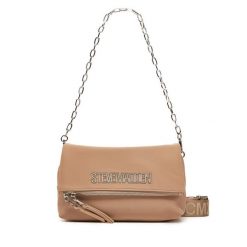 Torebka Steve Madden. Brązowe listonoszki damskie Steve Madden, bez wzorów, bez dodatków. Za 359.99 zł.