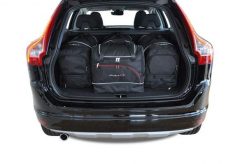 Torby Do Bagażnika Volvo Xc60 2008-2017 4Szt Kjust. Czarne torby podróżne damskie KJUST, bez wzorów, z kauczuku. Za 1,345.00 zł.