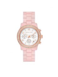 Michael Kors Zegarek Runway MK7424 Różowy. Czerwone, analogowe zegarki damskie Michael Kors. Za 859.99 zł.