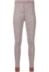 Legginsy z wełny merino damskie Whistler Camea. Brązowe legginsy damskie Whistler, bez wzorów, z materiału. Za 249.50 zł.