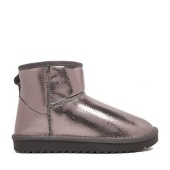 Śniegowce DeeZee. Szare śniegowce damskie DeeZee, bez zapięcia. Za 229.99 zł.
