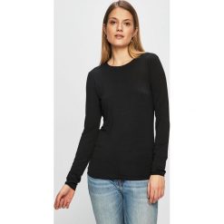 Tommy Hilfiger - Bluzka Jada. Czarne bluzki damskie Tommy Hilfiger, s, bez wzorów, z elastanu, casualowe, bez kołnierzyka, bez ramiączek. W wyprzedaży za 199.90 zł.