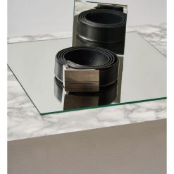 PASEK MĘSKI SKÓRZANY Z PEŁNĄ KLAMRĄ. Czarne paski męskie TOP SECRET, eleganckie. W wyprzedaży za 29.99 zł.