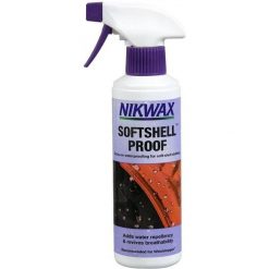 Impregnat do odzieży Nikwax Softshell Proof 300 ml atomizer. Buty zimowe męskie Nikwax, bez wzorów, z softshellu, bez obcasa, bez zapięcia. Za 38.99 zł.