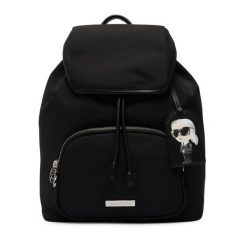 Plecak KARL LAGERFELD. Czarne plecaki damskie KARL LAGERFELD, bez wzorów. Za 849.99 zł.