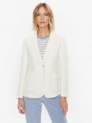 Weekend Max Mara Marynarka Nalut 2350410431 Écru Regular Fit. Marynarki i żakiety damskie Weekend Max Mara, bez wzorów, ze lnu, bez kołnierzyka, bez ramiączek. Za 959.99 zł.