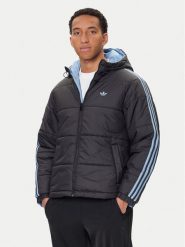 Adidas Kurtka zimowa adicolor Reversible JW5846 Czarny Regular Fit. Czarne kurtki męskie Adidas, na zimę, l, bez wzorów, z syntetyku, bez kaptura. Za 509.99 zł.