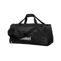 Torba sportowa dla dorosłych Hummel Core Sports Bag. Czarne torby sportowe męskie Hummel, bez wzorów, na ramię, duże. Za 194.60 zł.