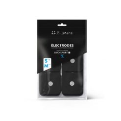 Duo Sport 2 – elektrody – 4M+8S. Czarne paski damskie BLUETENS, bez wzorów. Za 129.99 zł.